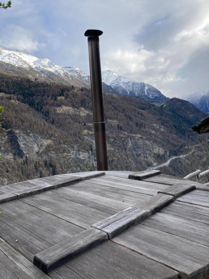 Chalet La Paz With Hotpot And Sauna Villa Torbel ภายนอก รูปภาพ